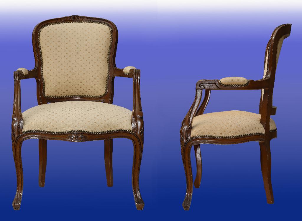 2 antieken armstoelen, Antiek en Kunst, Ophalen
