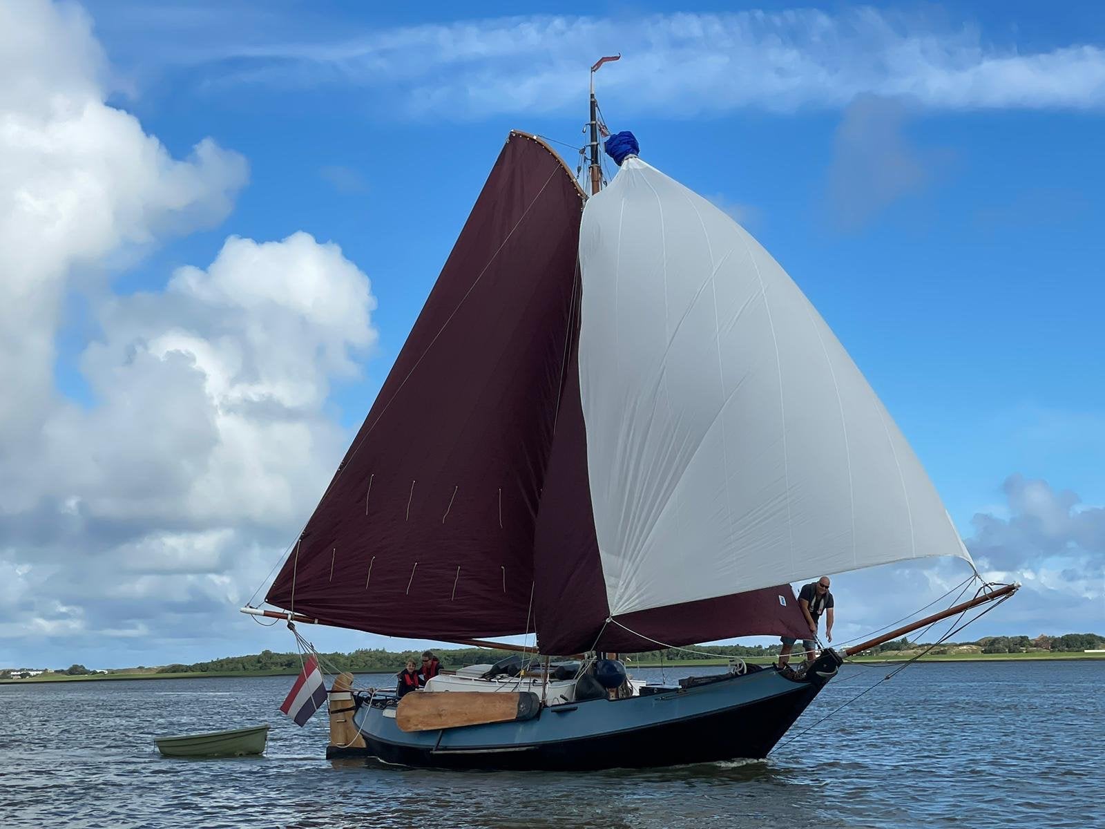 Vredenburg 10.75 schokker, Watersport en Boten, Kajuitzeilboten en Zeiljachten, Zo goed als nieuw, Ophalen