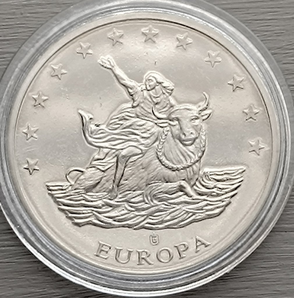 munt Duitsland 10 euro 1997 :Europa /Ø 30mm, Timbres & Monnaies, Enlèvement ou Envoi, Allemagne, 10 euros
