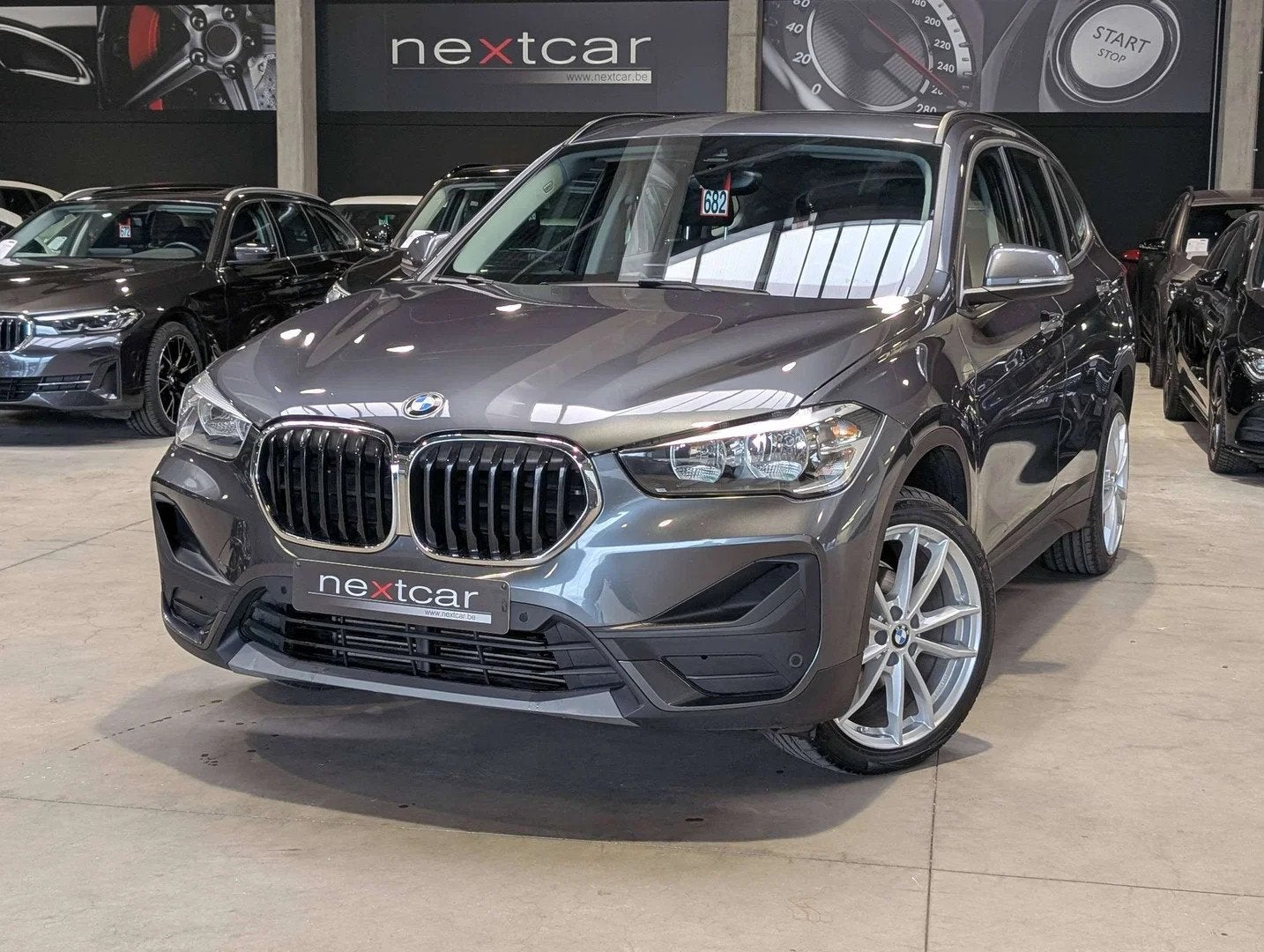 BMW X1 16dA SDrive *NAVI PRO-CRUISE-PARKING* (automatique), X1, Argent ou Gris, Achat, Euro 6