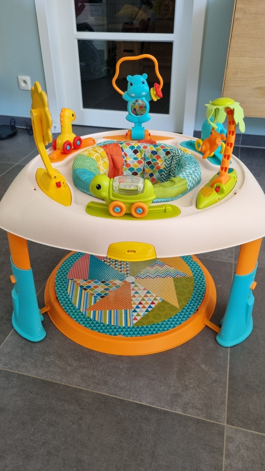 Infantino activiteitentafel, Ophalen, Gebruikt