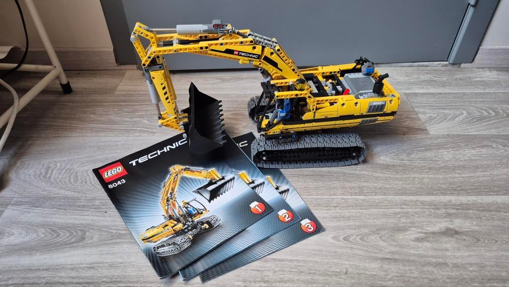 Lego 8043 zonder de 2 ontvangers en afstandsbediening, Ophalen of Verzenden