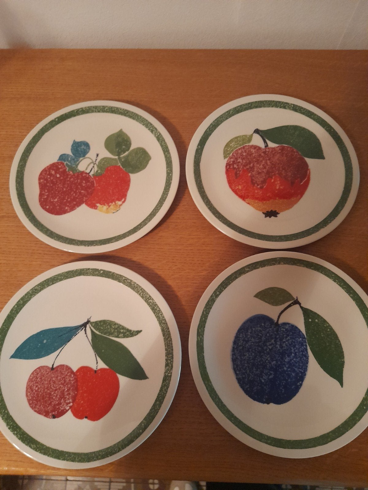 Assiettes.à.dessert.vintage, Enlèvement ou Envoi
