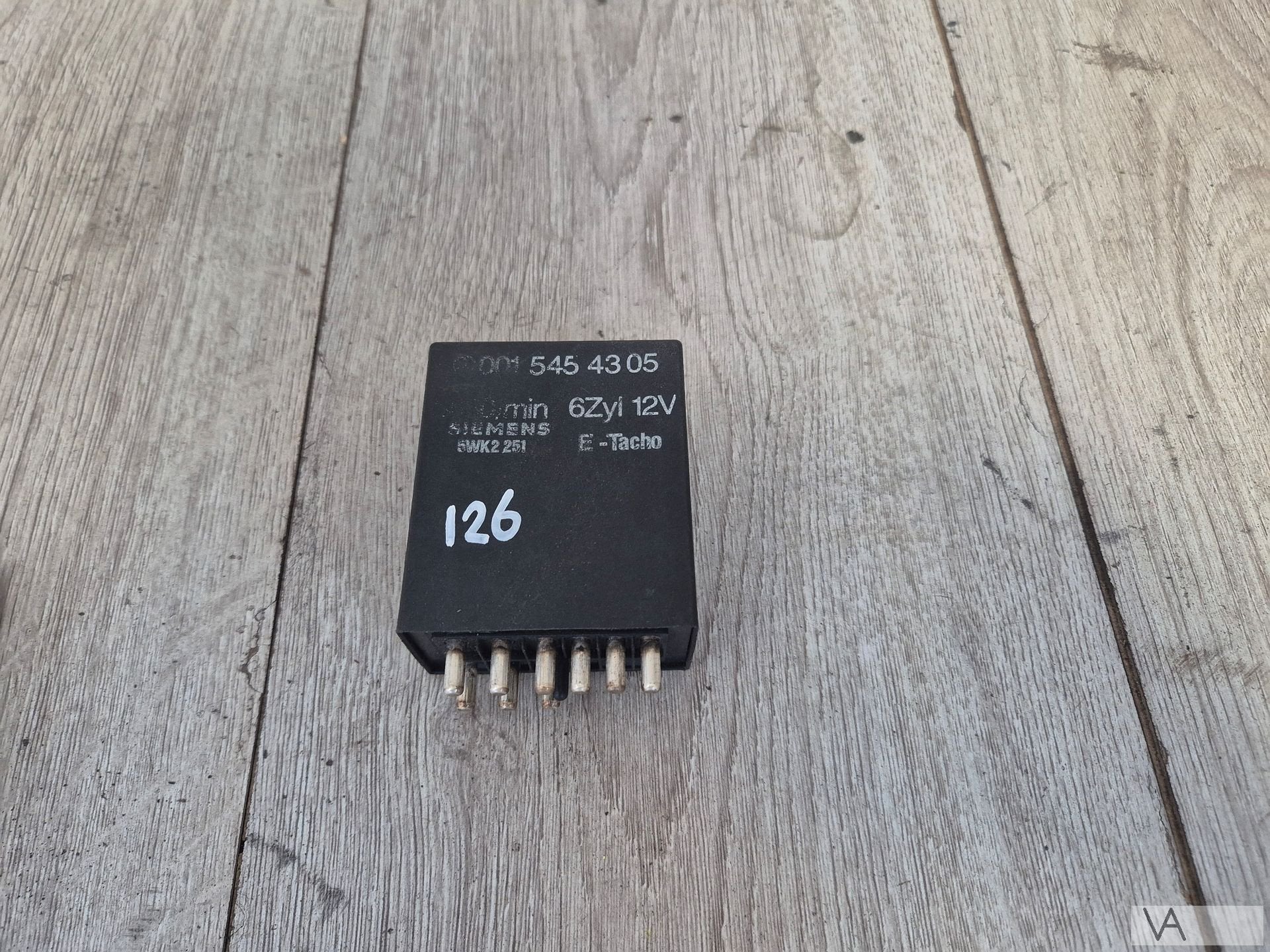 Brandstofpomp relais Mercedes W126 / SL R107 280 0015454305, Utilisé, -, -, Enlèvement ou Envoi