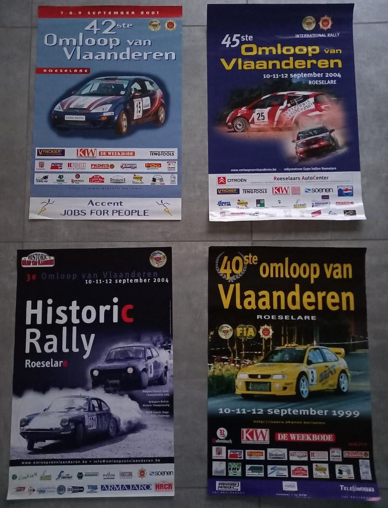 Affiches Omloop van Vlaanderen, Ophalen, Zo goed als nieuw