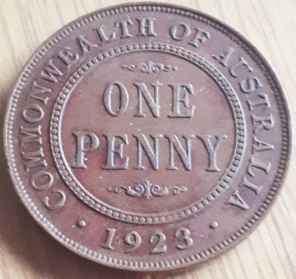 AUSTRALIE : UN PENNY 1923 H KM 23 XF, Enlèvement ou Envoi, Monnaie en vrac