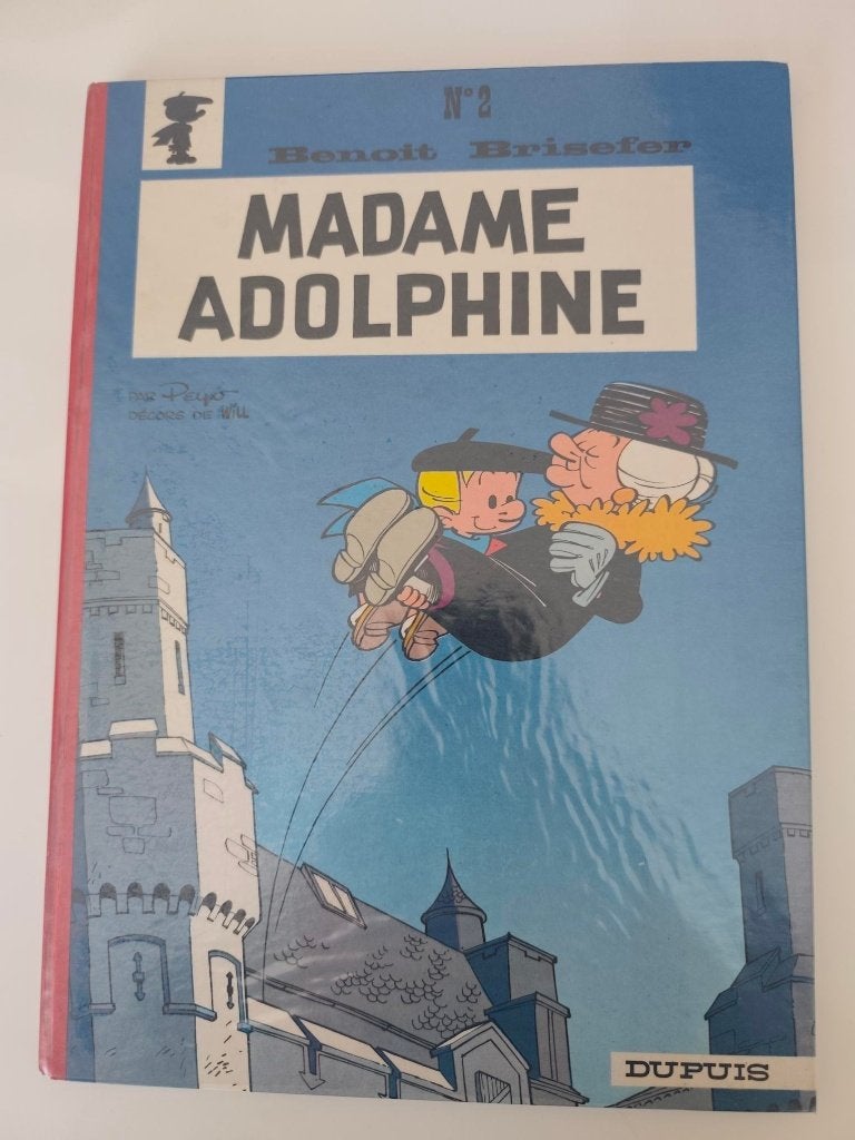 Benoît Brisefer n2 – Madame Adolphine 1966, Livres, BD, Utilisé, Enlèvement ou Envoi