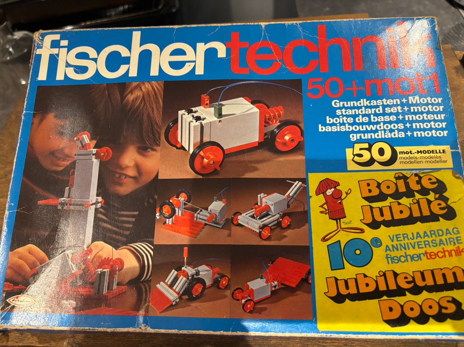 FischerTechnik vintage –coffret de construction et notices, Enlèvement ou Envoi, Utilisé, Électrique, Pièces