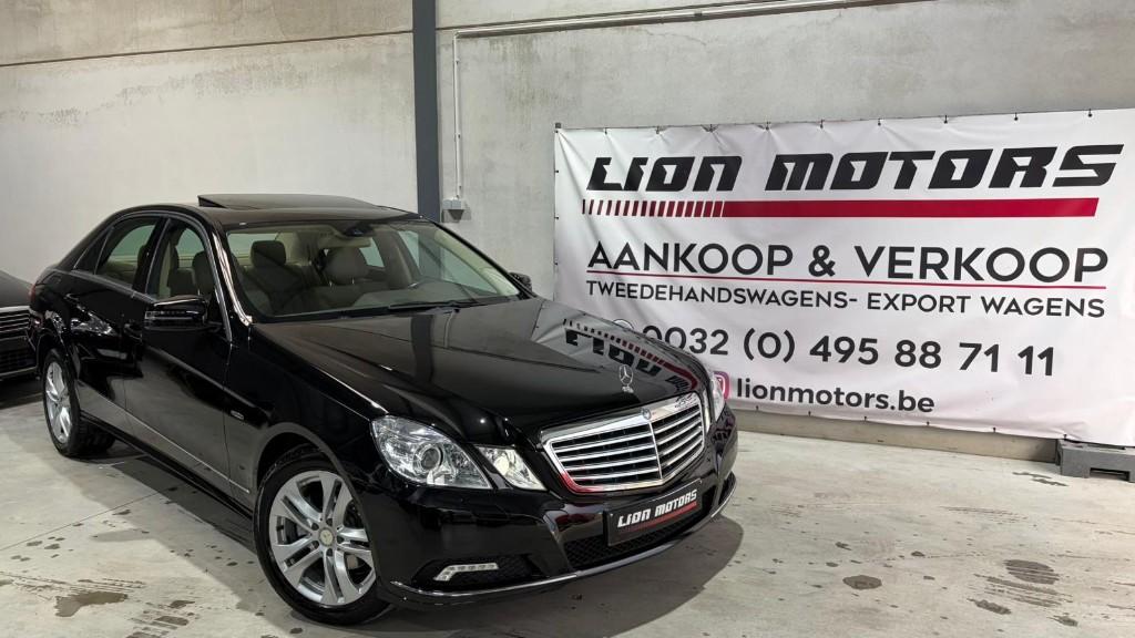 Mercedes Benz E220 CDİ | Open Dak | Xenon | Showroomstaat, Auto's, Mercedes-Benz, Automaat, Euro 5, Achterwielaandrijving, Beige