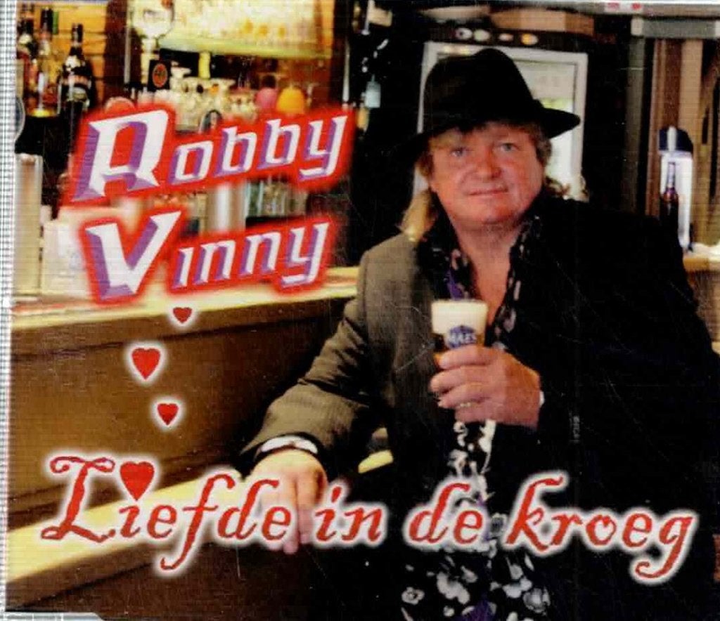 CD, Single  /  Robby Vinny – Liefde In De Kroeg, Cd's en Dvd's, Cd's | Overige Cd's, Ophalen of Verzenden