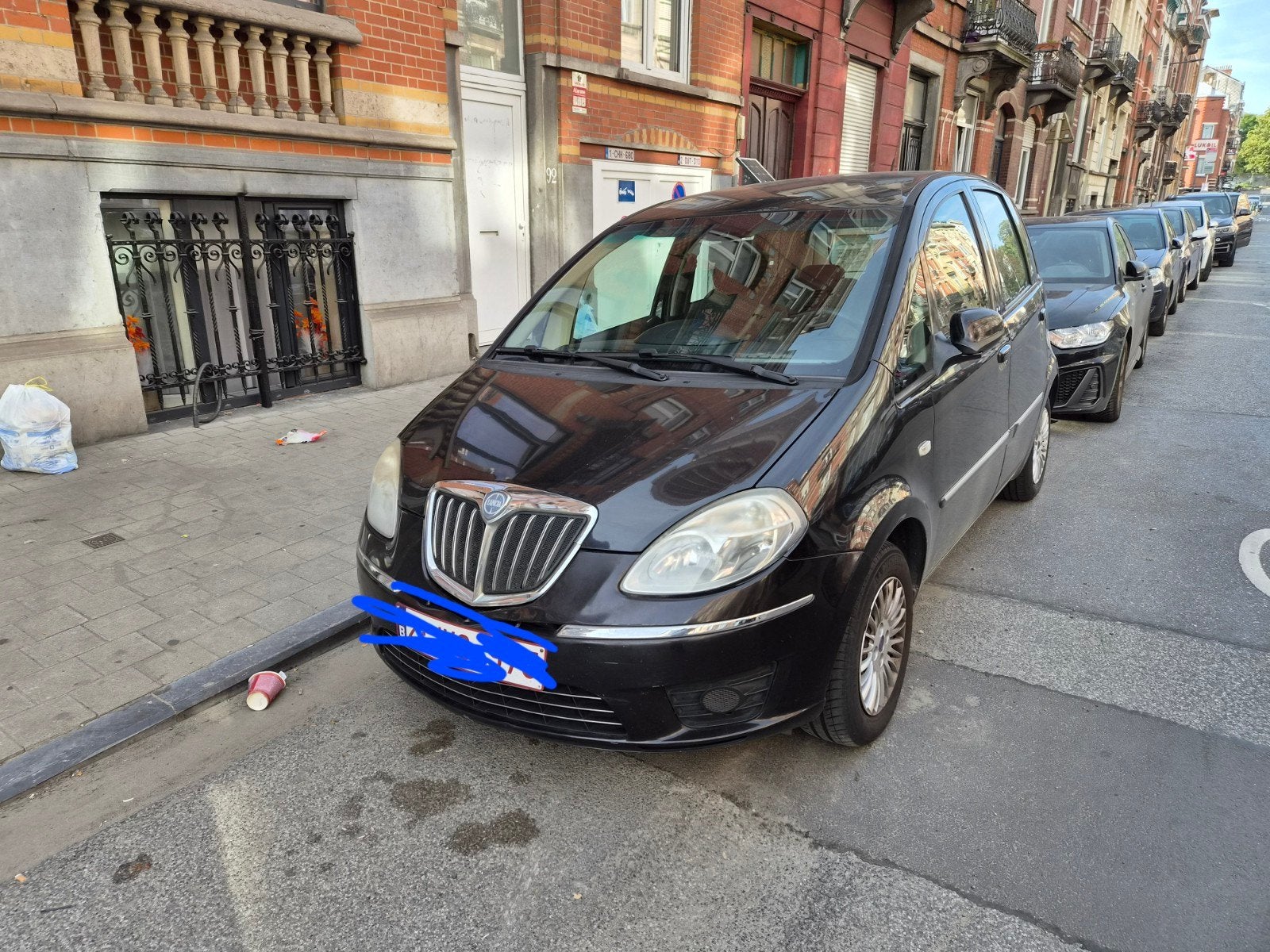 lancia Musa, Auto's, 4 cilinders, Zwart, 5 zetels, 1368 cc