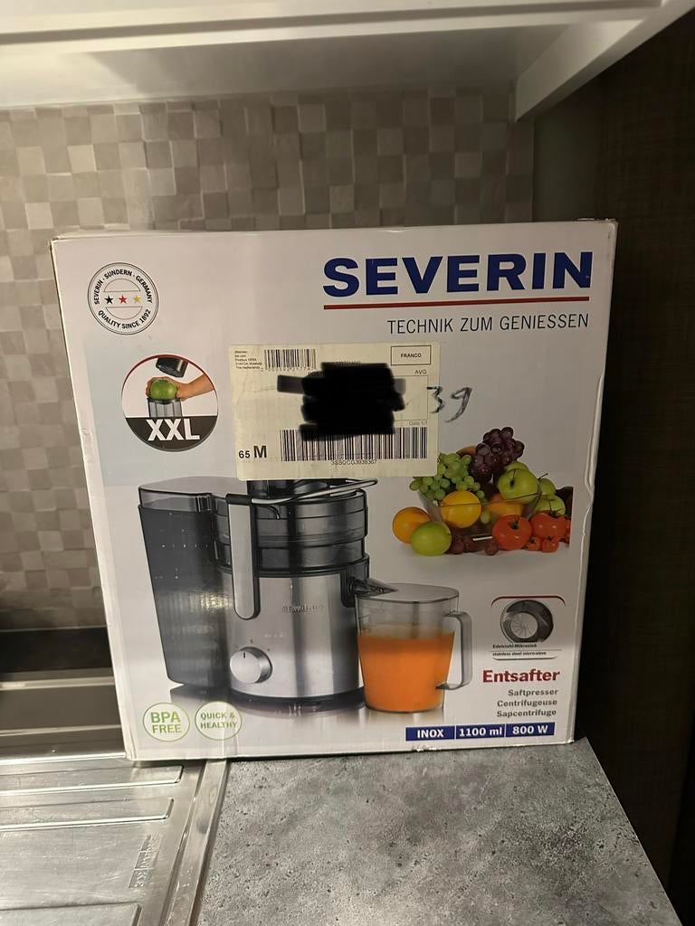 Sapjes maker, Ophalen, Nieuw