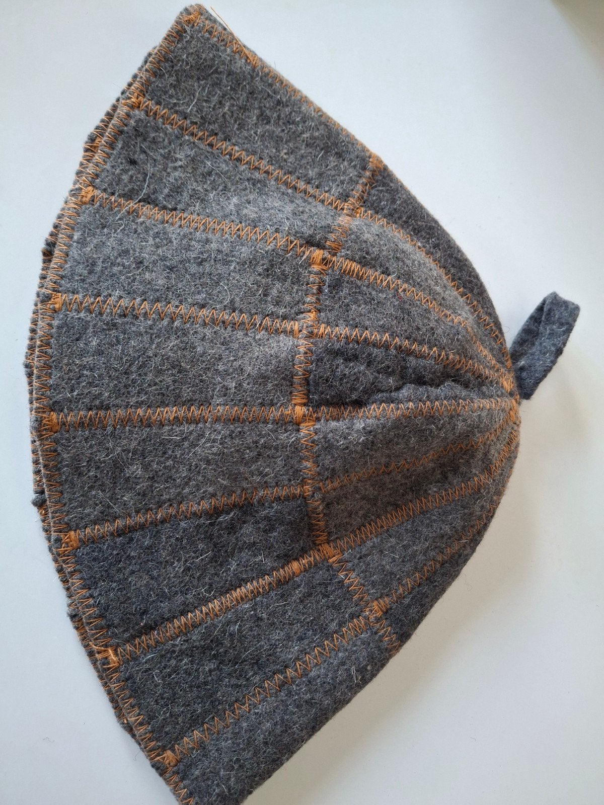 saunamuts puur vilt/wol, Ophalen of Verzenden, Zo goed als nieuw, Fins of Traditioneel, Accessoires