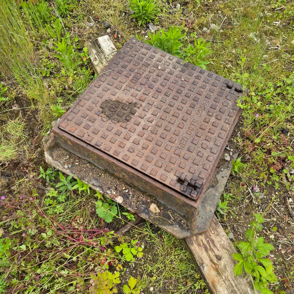 Putranden met putdeksel, Doe-het-zelf en Bouw, Buizen en Afvoer, Ophalen