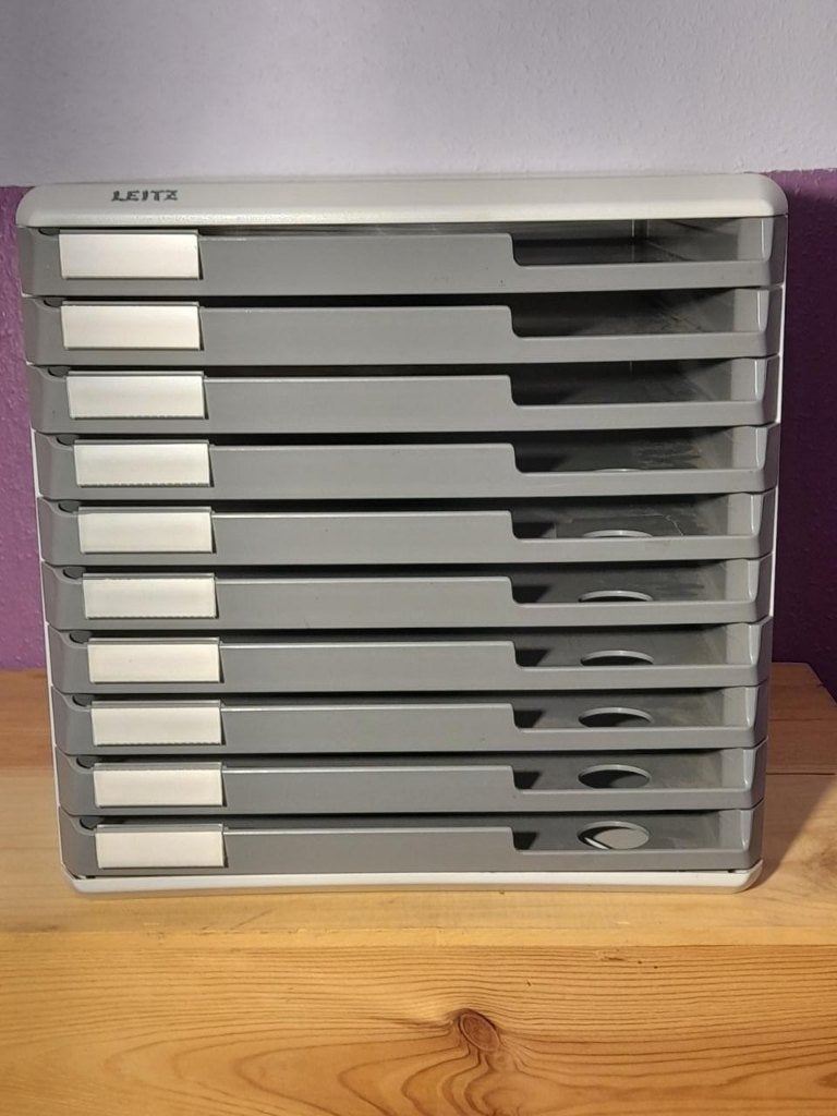 Leitz archiefkast — 10 laden, Ophalen, Zo goed als nieuw, Overige typen