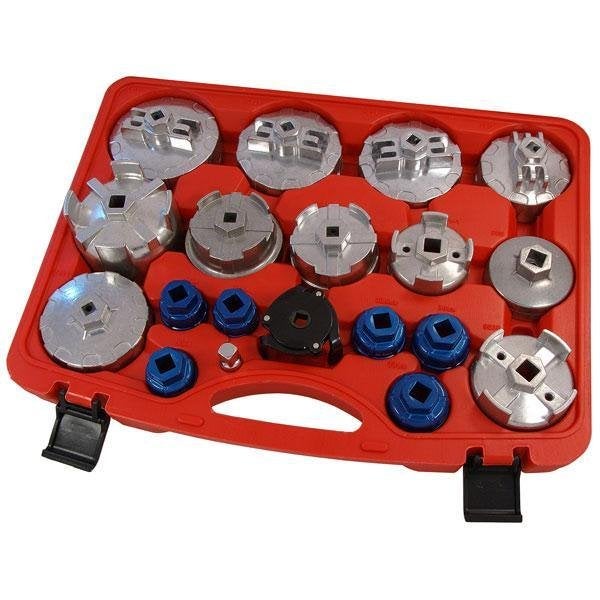 19 delige oliefilter doppen set van het cartridge type, Ophalen of Verzenden