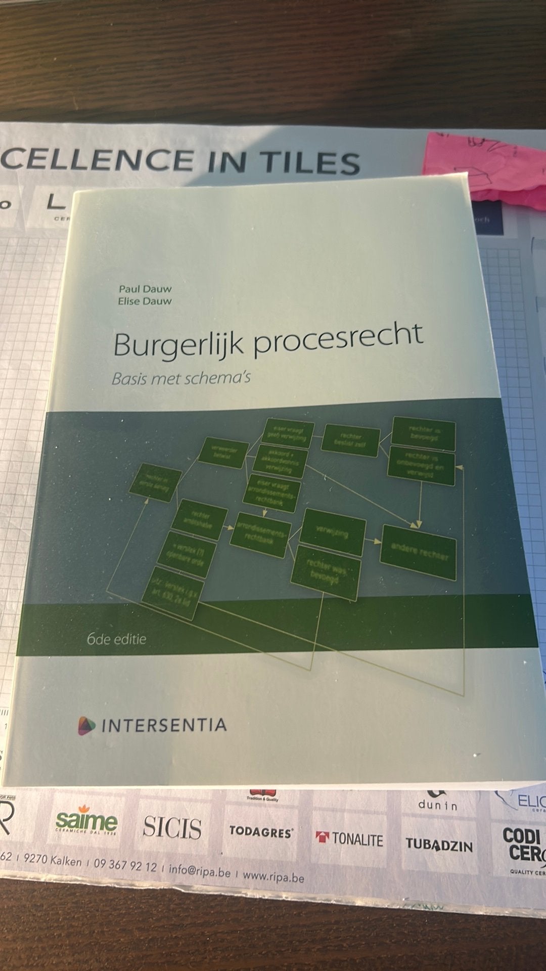 Paul Dauw - Burgerlijk procesrecht (zesde editie), Livres, Enlèvement ou Envoi, Paul Dauw; Elise Dauw