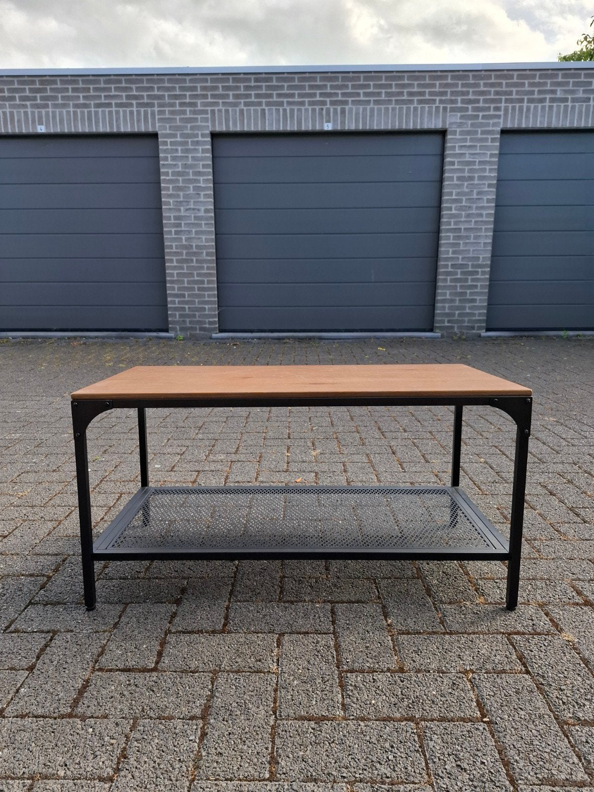 Salontafel metalen onderrek IKEA, Ophalen