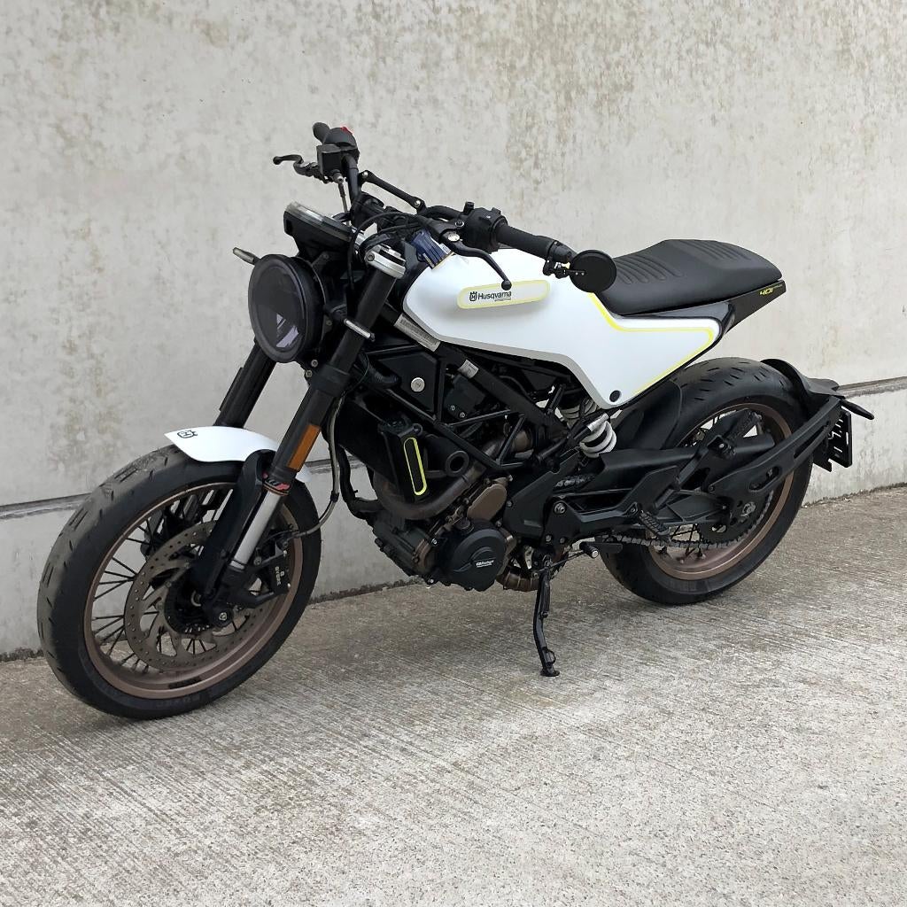 HUSQVARNA VITPILEN 401 2018 GEKEURD GARANTIE, Motoren, 401 cc, Minimaal motorrijbewijs A2, ABS, 1 cilinder
