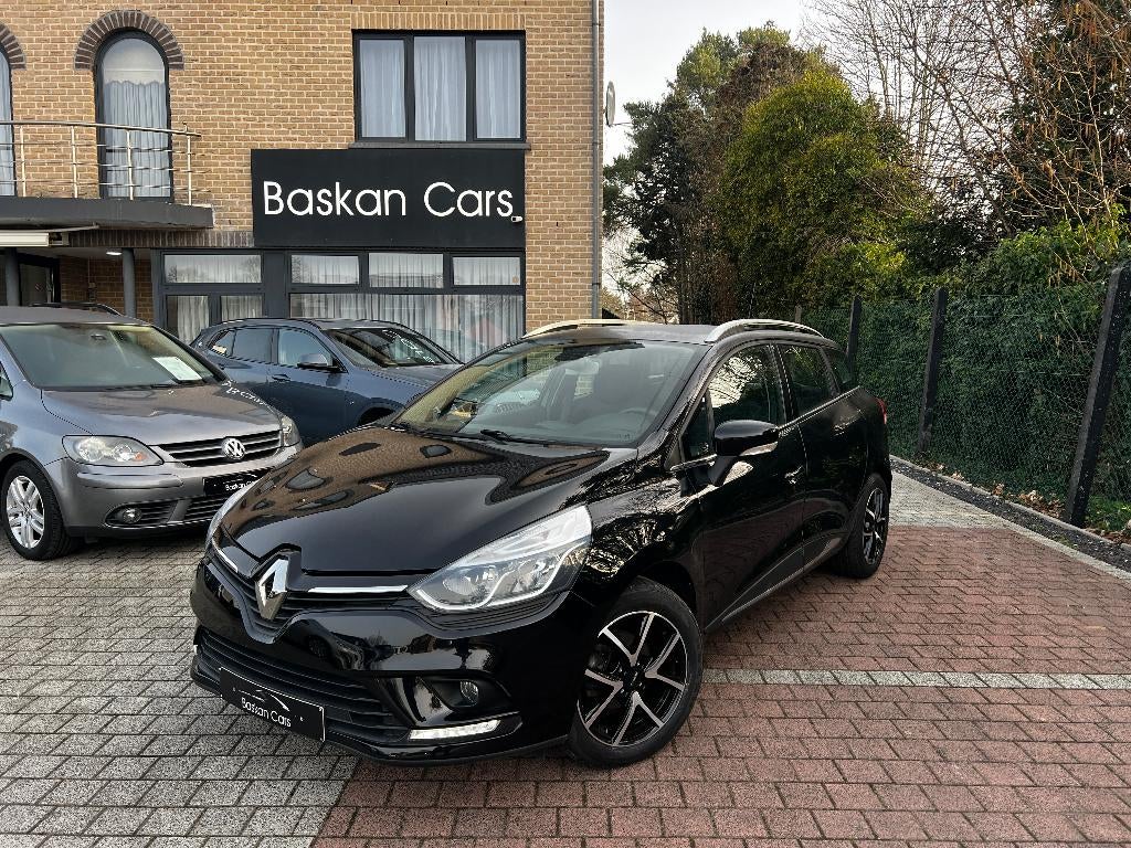 Renault Clio 0.9TCE/M2019/61.000KM/AIRCO/NAVI/12M GARANTIE, Stof, Zwart, 5 deurs, Euro 6