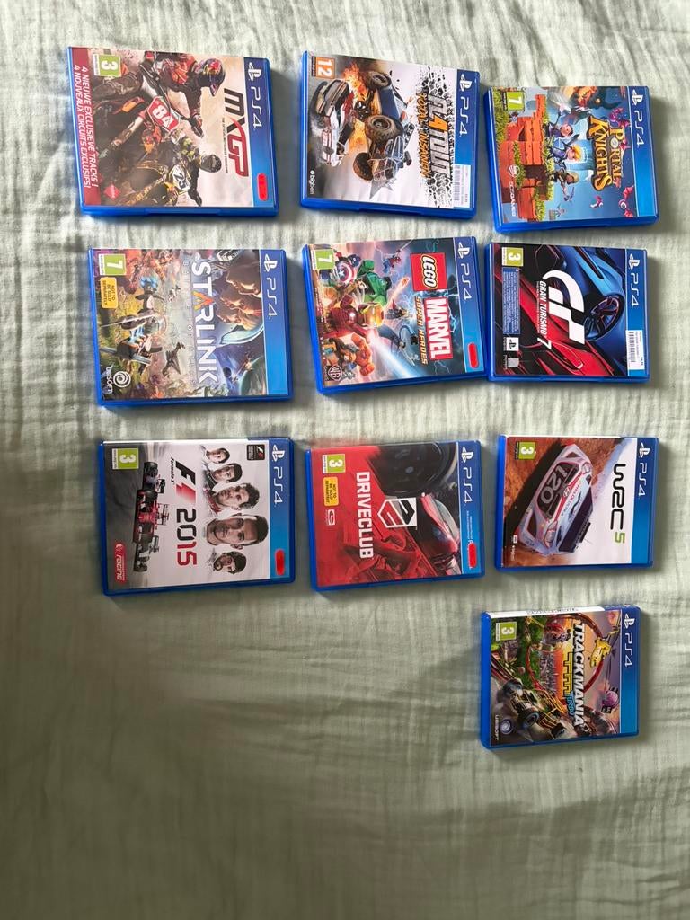 Ps 4+5 spellen, Enlèvement, Comme neuf