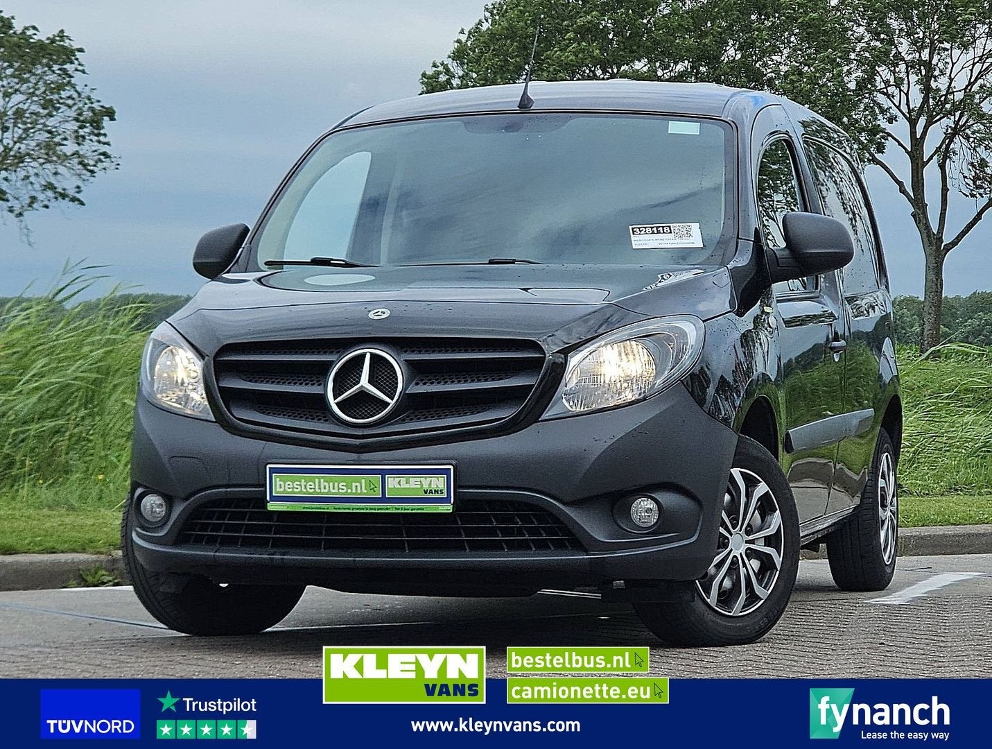 Mercedes-Benz CITAN 109 CDI LONG 95Pk Euro6 AC!, Zwart, Mercedes-Benz, Bedrijf, ABS