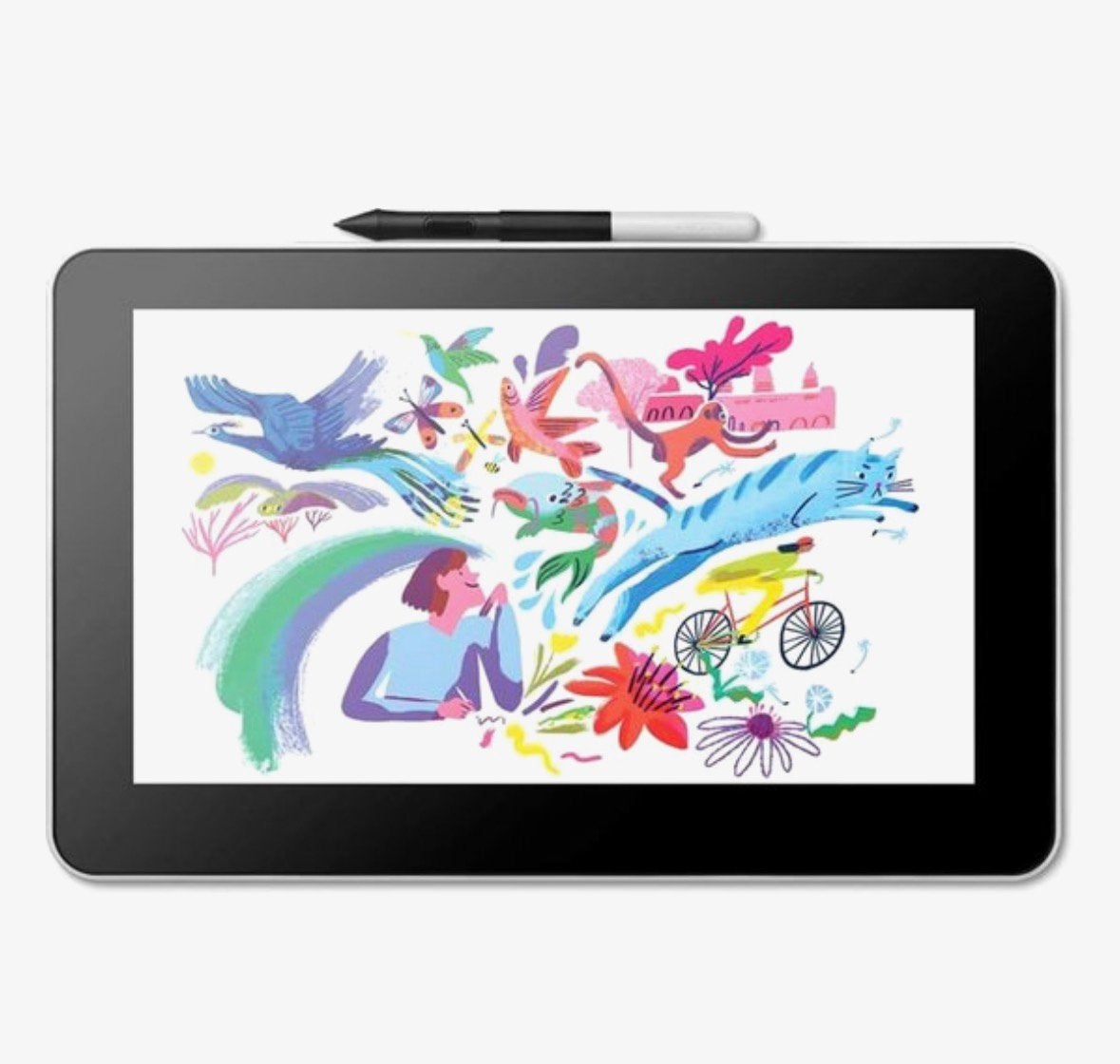 Wacom One 13,3´´ Tablette graphique avec stylo, Informatique & Logiciels, Enlèvement ou Envoi, Comme neuf