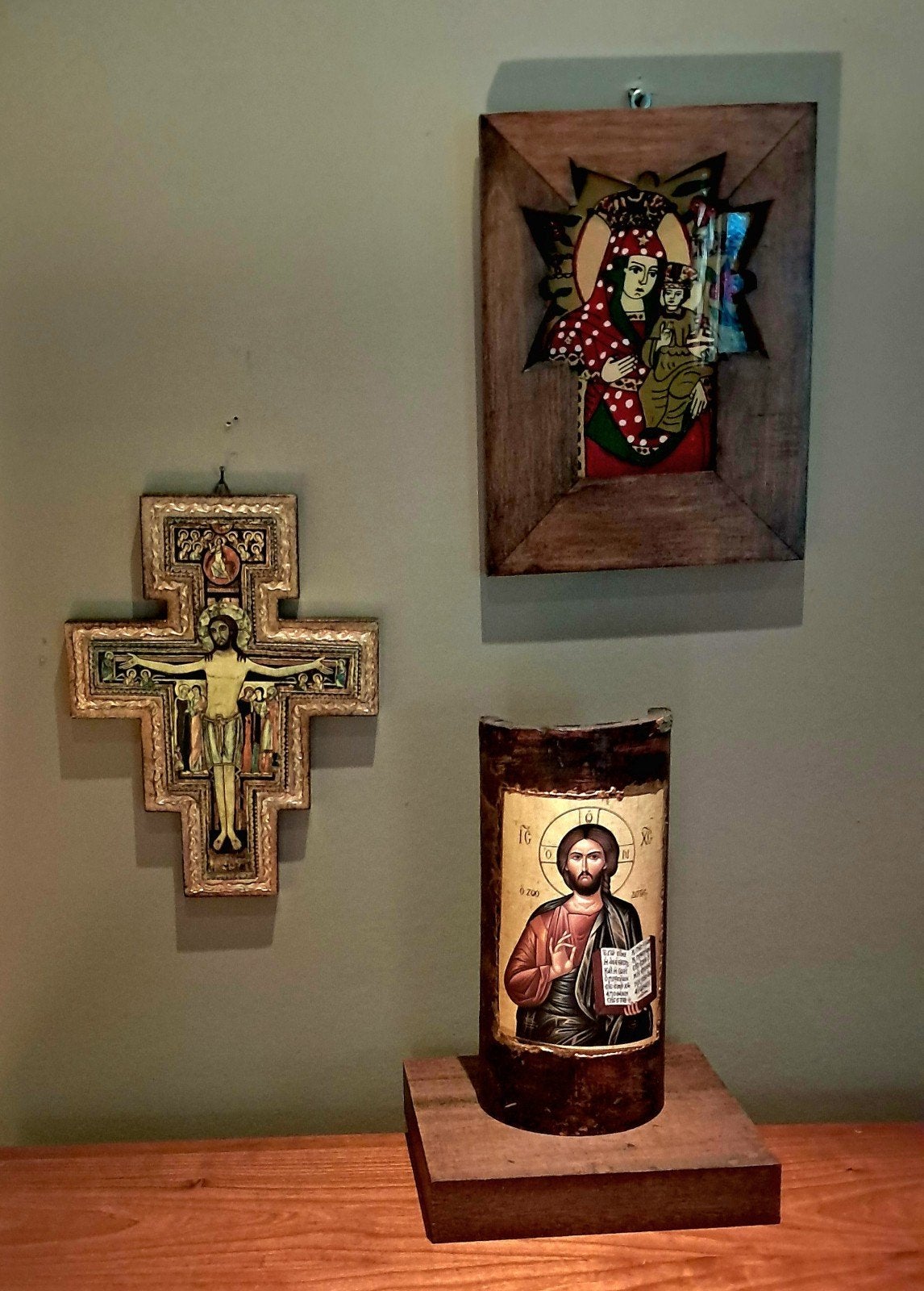 Mooie iconen,3 stuks, Antiek en Kunst, Ophalen of Verzenden