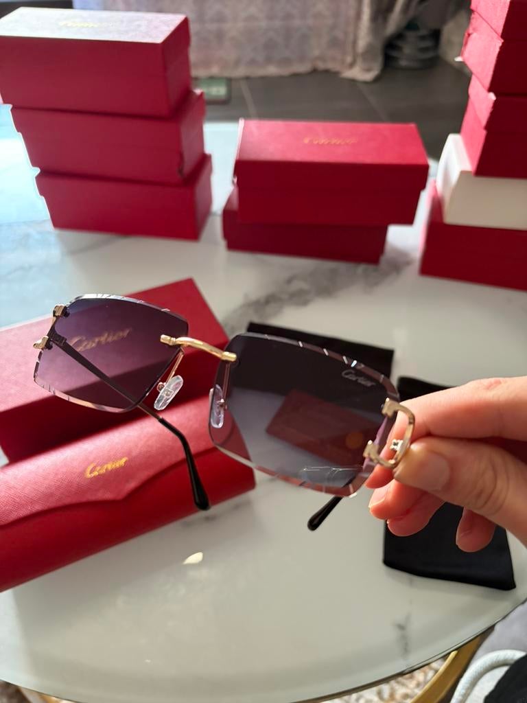 Cartier bril, Handtassen en Accessoires, Zonnebrillen en Brillen | Dames, Ophalen of Verzenden, Zo goed als nieuw, Bril