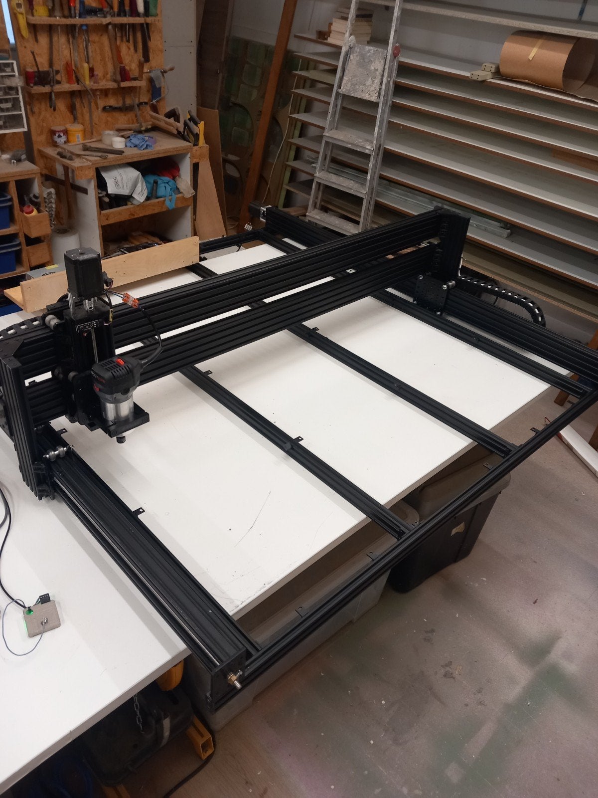CNC Openbuilds lead 1515 freesmachine, Articles professionnels, Enlèvement