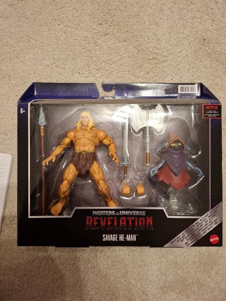 MOTU Savage He-Man, Kinderen en Baby's, Speelgoed | Actiefiguren, Ophalen of Verzenden, Nieuw