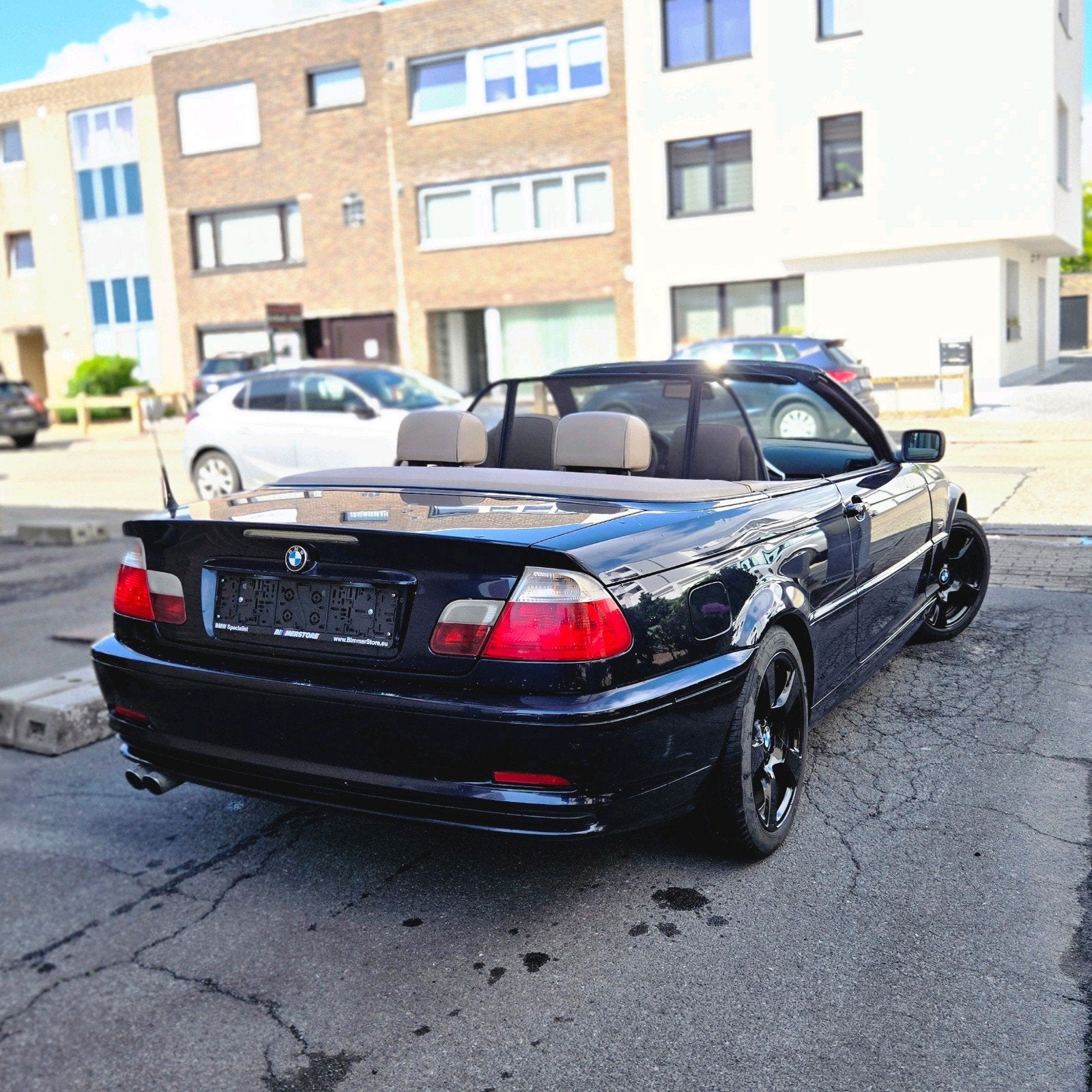 BMW 318CI Cabrio Gekeurd Voor Verkoop, Autos, BMW, Cuir, Achat, Beige, Cabriolet