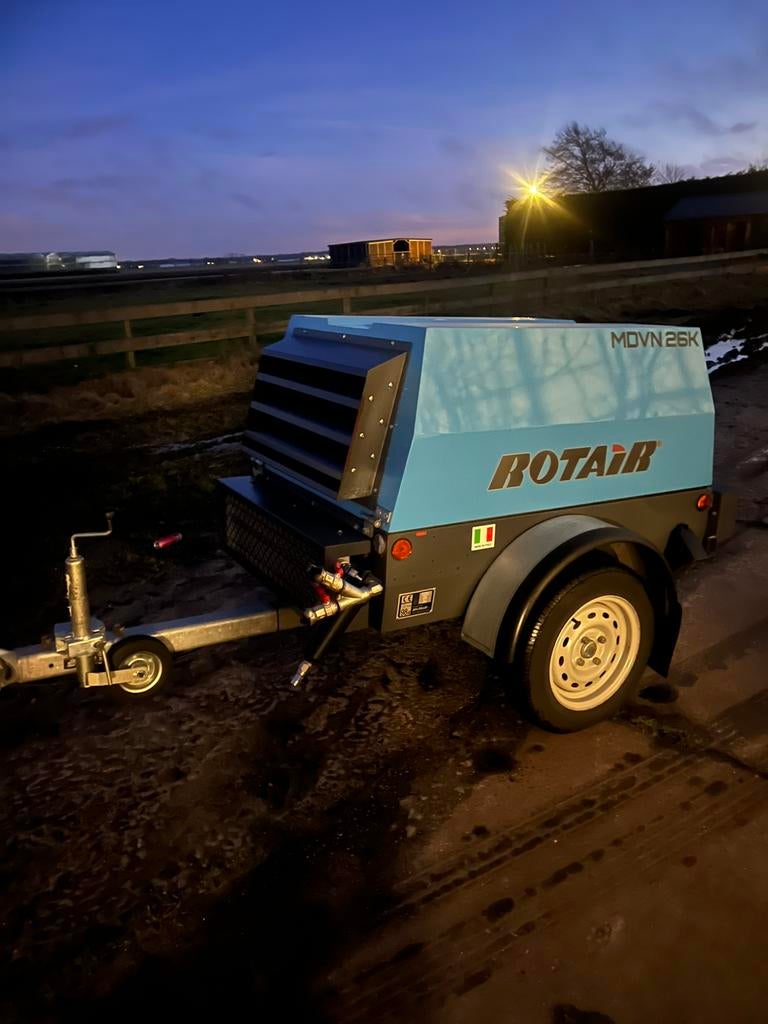 Rotair mdvn26 stage v compressor bouwjaar 2023! Hours: 520, Zakelijke goederen, Landbouw | Werktuigen, Ophalen