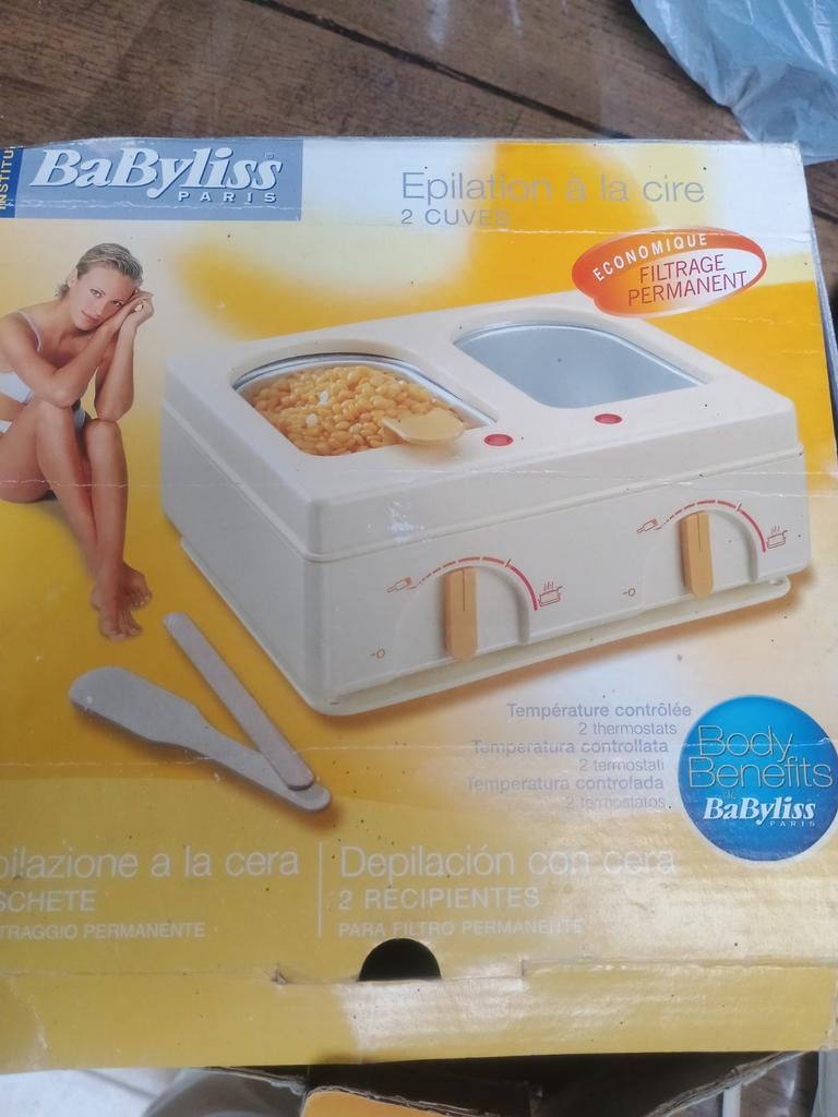 Épiler avec de la cire Babyliss, Enlèvement