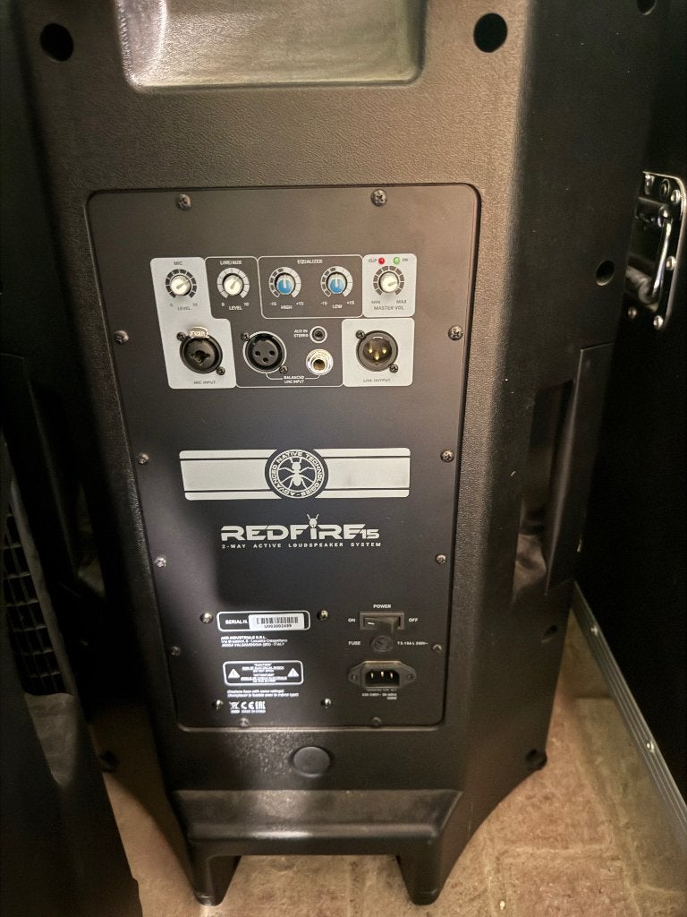 Muziek installatie, Ophalen, Stereo speakers, Inclusief kabels, Zo goed als nieuw