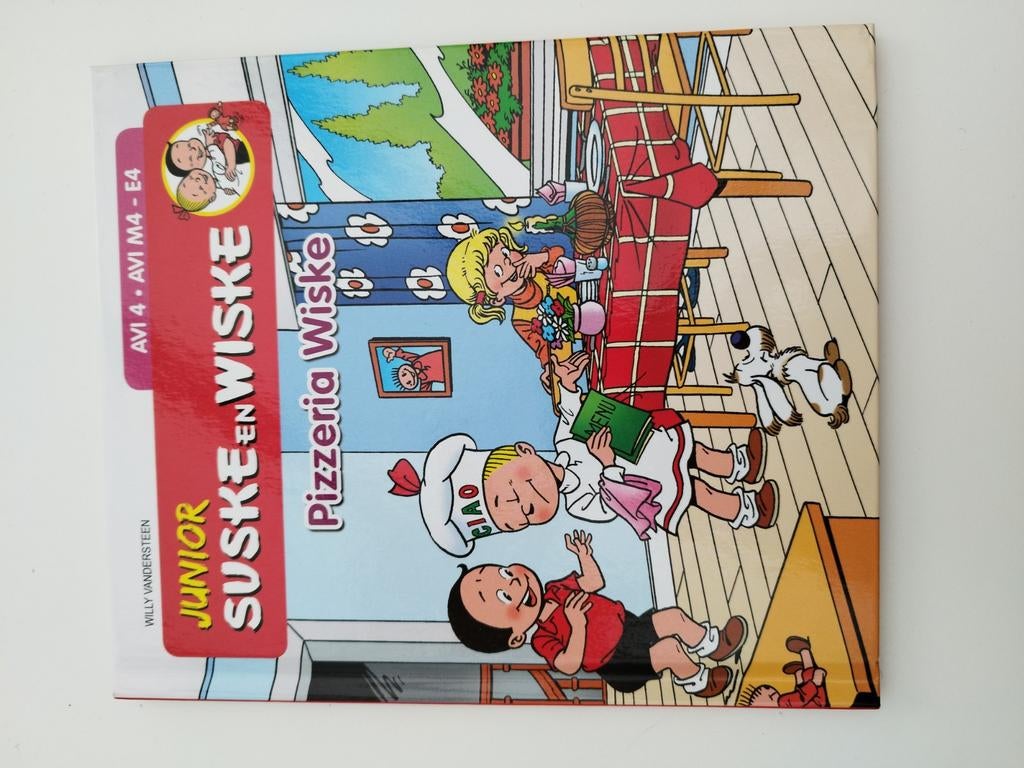 Suske en Wiske Junior Pizzeria Wiske, Ophalen