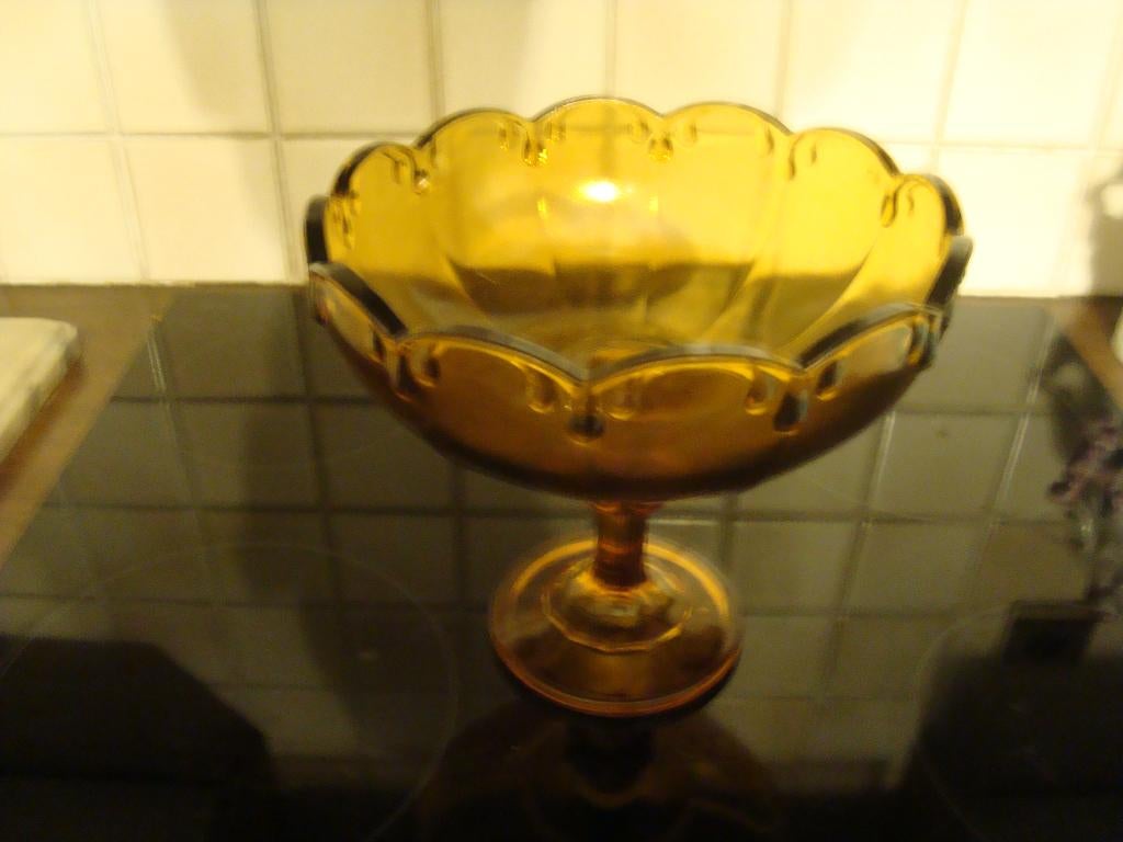 Art Deco fruitschaal., Enlèvement