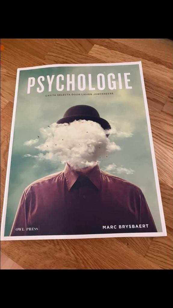 Boek psychologie, Enlèvement ou Envoi, Comme neuf, Enseignement supérieur
