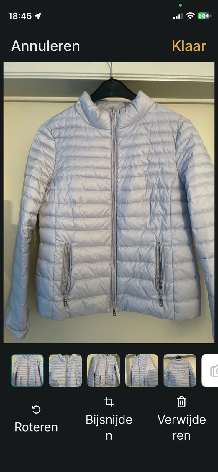 Lichte en warme donsjas, Kleding | Dames, Ophalen, Zo goed als nieuw