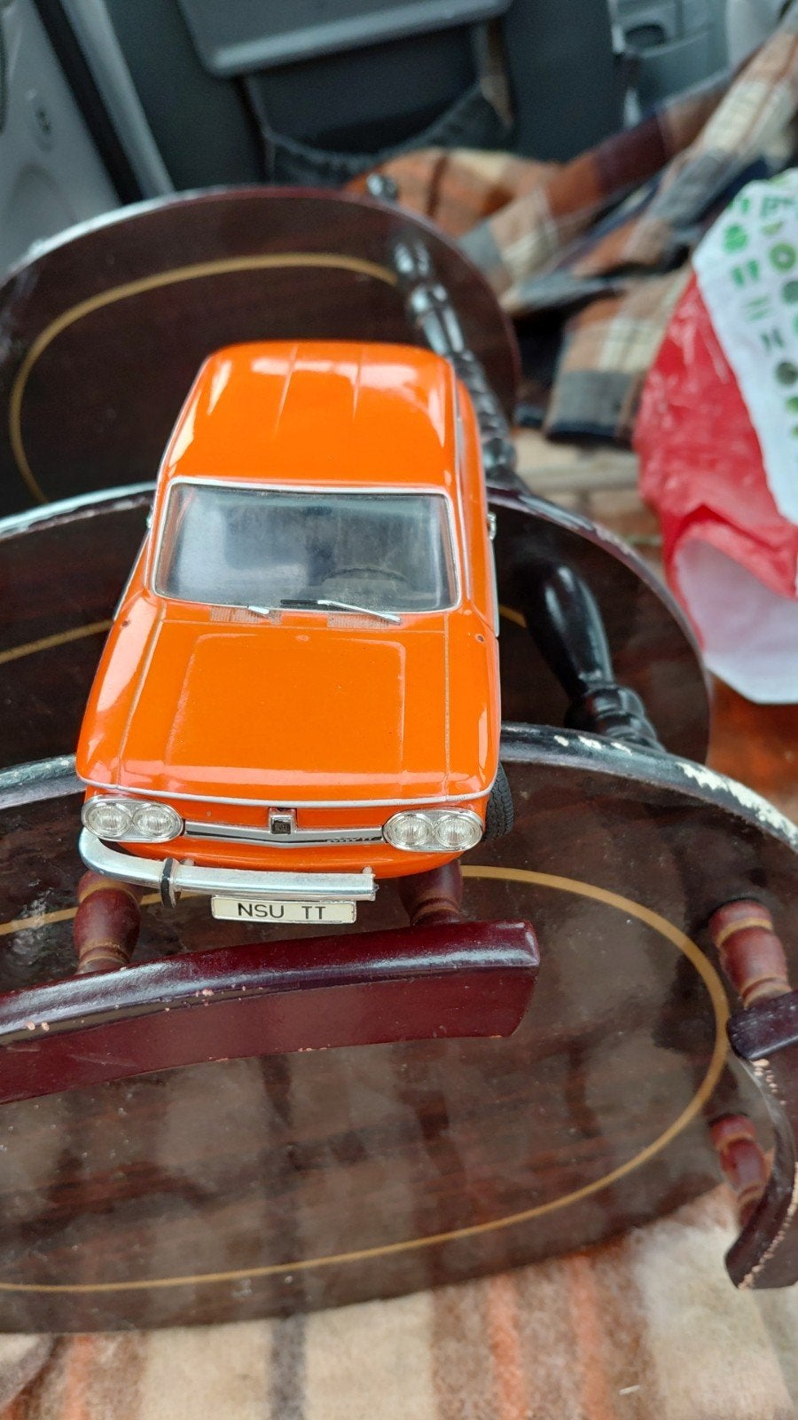 Modèle réduit NSU TT, Envoi