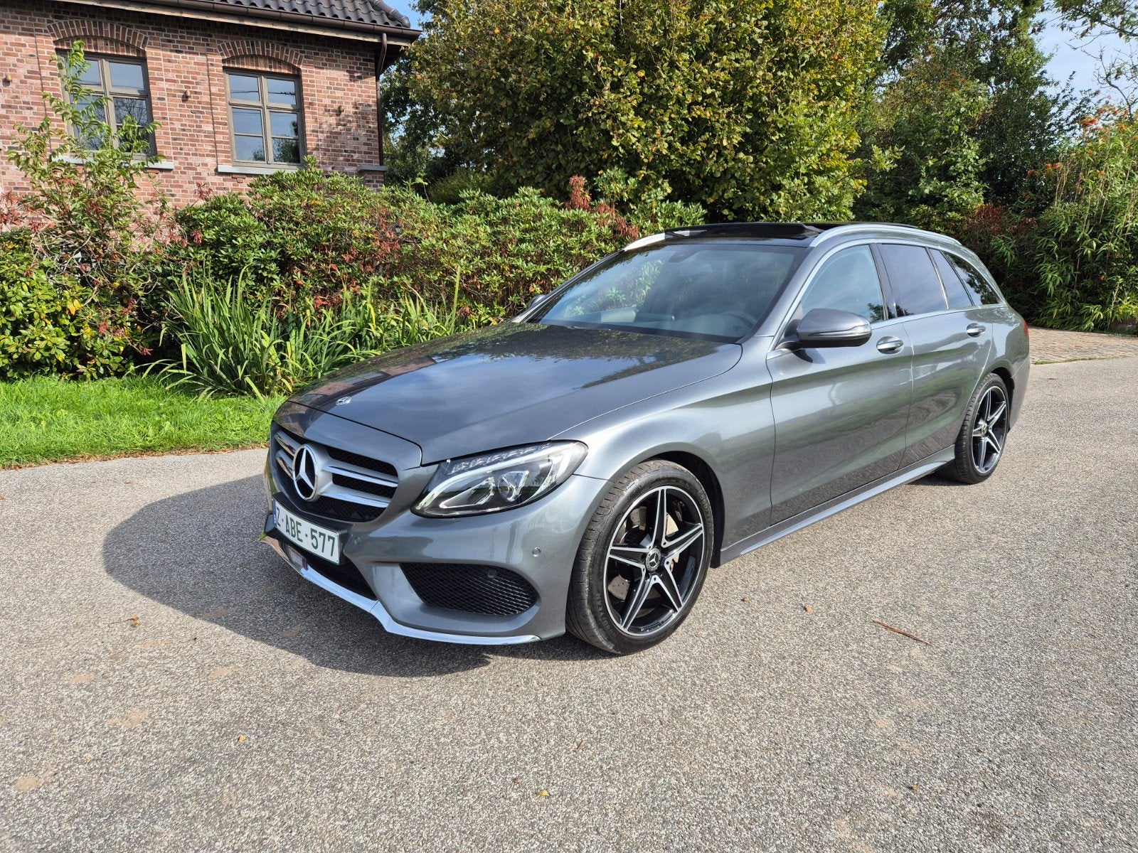 MERCEDES CLASSE C | 220d | PACK AMG | PANODAK, Cuir, Argent ou Gris, Achat, Euro 6