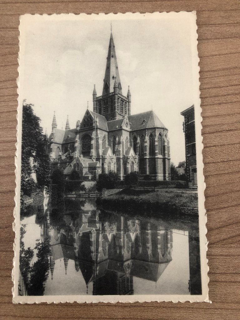 postkaart Dadizele - basiliek, Ophalen of Verzenden, West-Vlaanderen