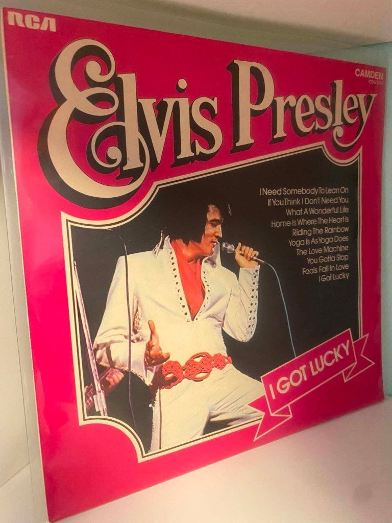 Elvis Presley – I Got Lucky - UK 1975, LP, Rock 'n' roll, Compilation, Utilisé