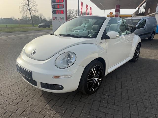 VW Beetle Cabrio 2.0 Benzine Face Lif! Airco Lm Velgen PDC!, Auto's, Volkswagen, Bedrijf, Te koop, Beetle (Kever), ABS, Airbags