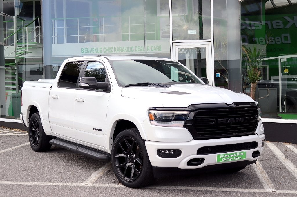 DODGE RAM 5.7i 401CV LPG 200L BLACK EDITION SPORT COVER TVAC, Autos, Cuir, Achat, Euro 6, Entretenue par le concessionnaire