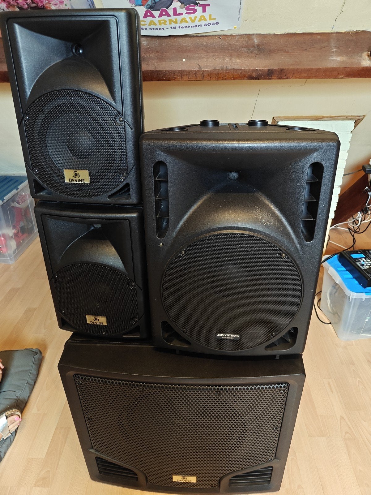 Luidsprekers en draaitafel, Audio, Tv en Foto, Luidsprekerboxen, Ophalen