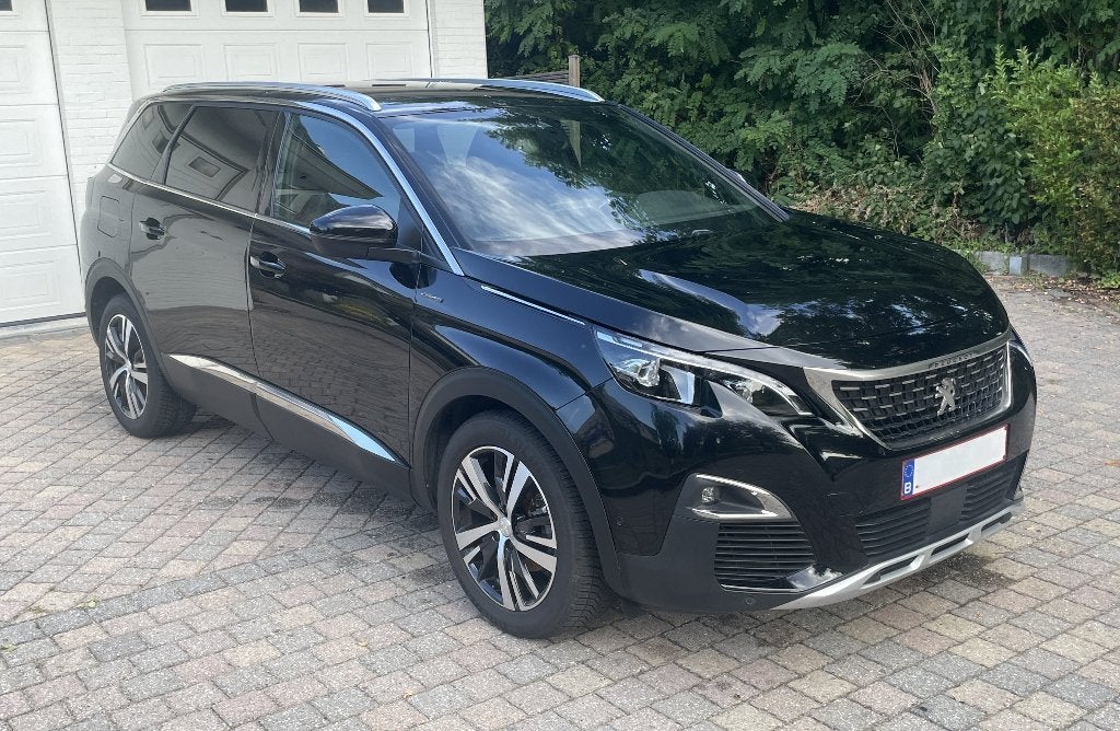 Peugeot 5008 GT Line 01/2020, Auto's, Peugeot, 1199 cc, 1505 kg, Leder en Stof, Zwart
