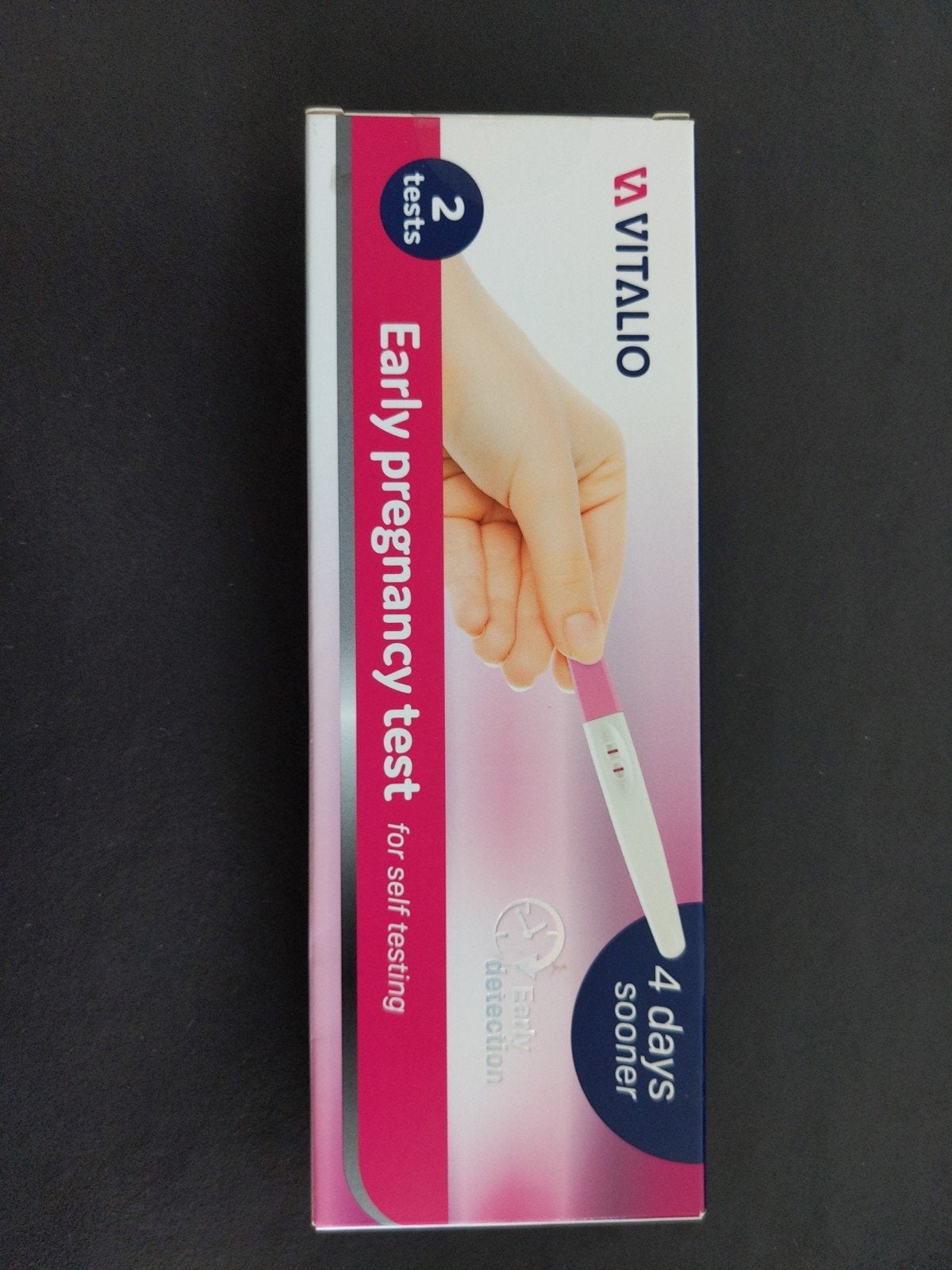 Gratis zwangerschapstest, Ophalen