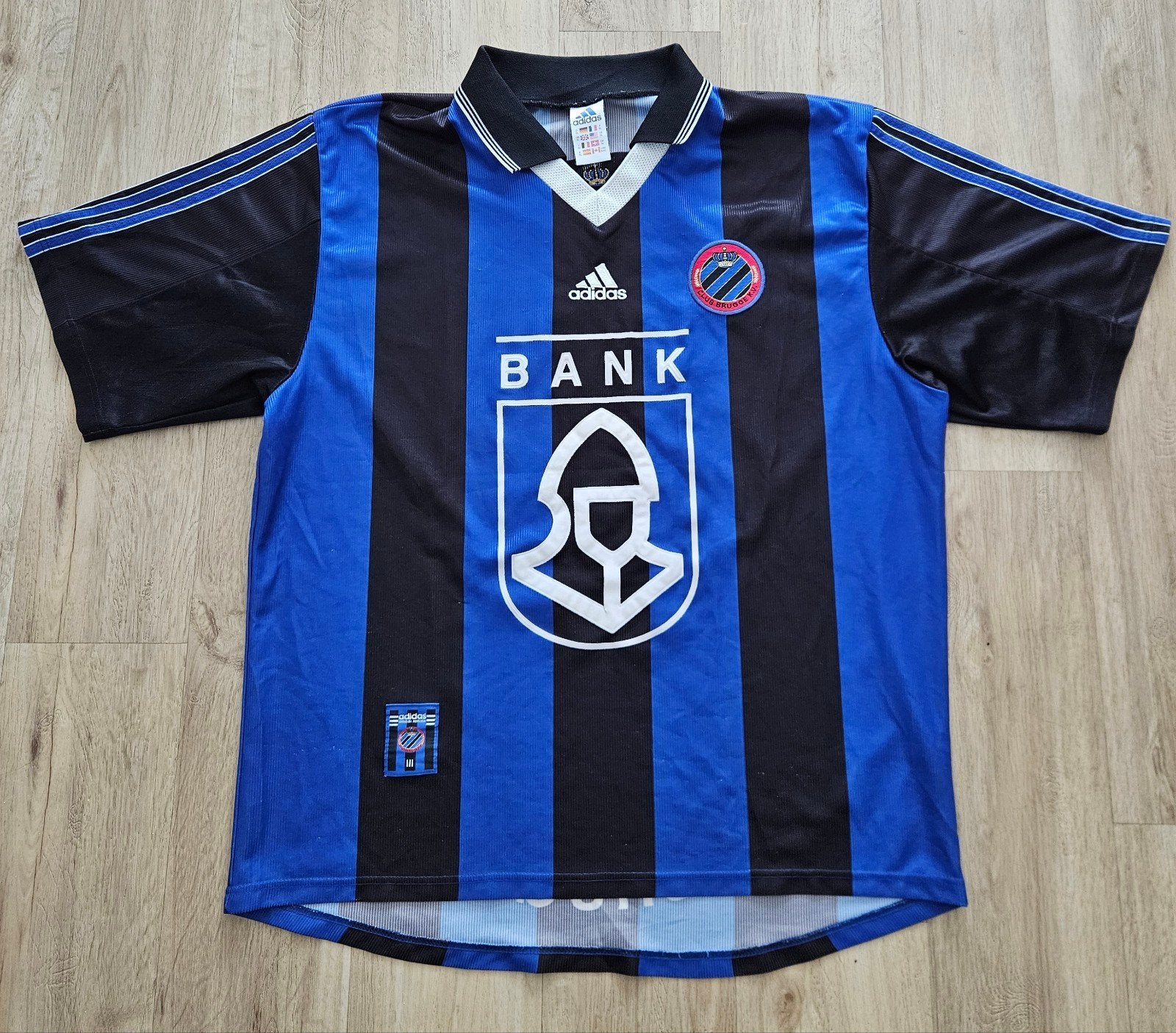 Maillot de football vintage du Club Brugge, Enlèvement ou Envoi, Comme neuf, Maillot