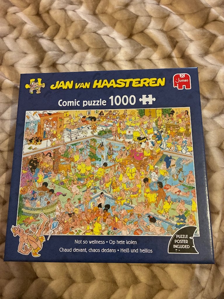 Op hete kolen jan van haasteren, Enlèvement, 500 à 1500 pièces, Neuf, Puzzle